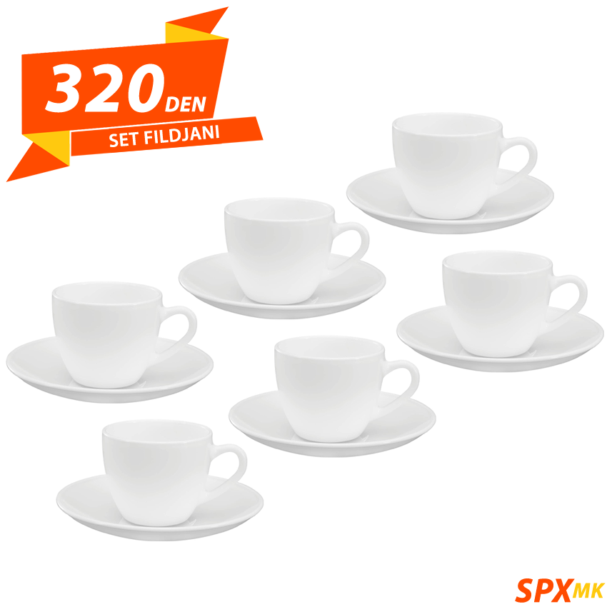 Set 6 Fildjani za Kafe