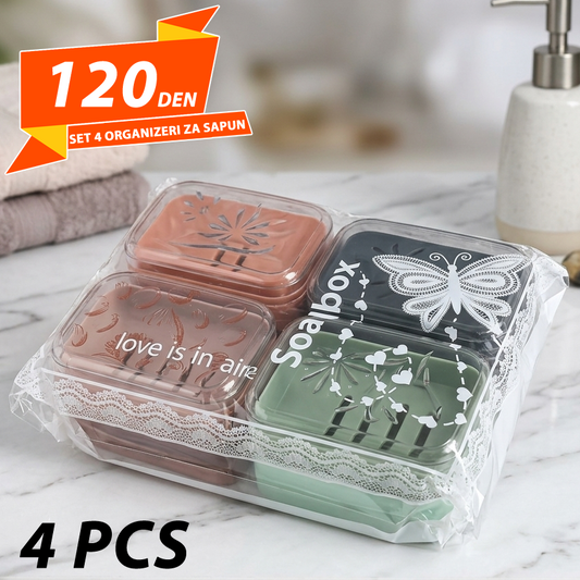 Set 4 Organizeri za Sapun