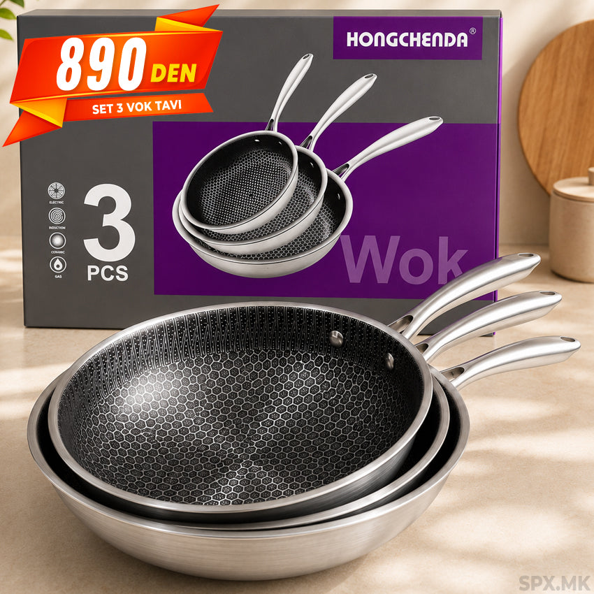 Set od 3 Vok Tavi