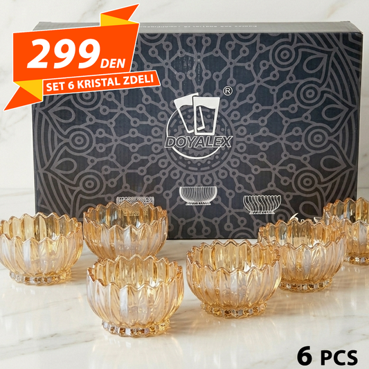 Set 6 Kristal Zdeli