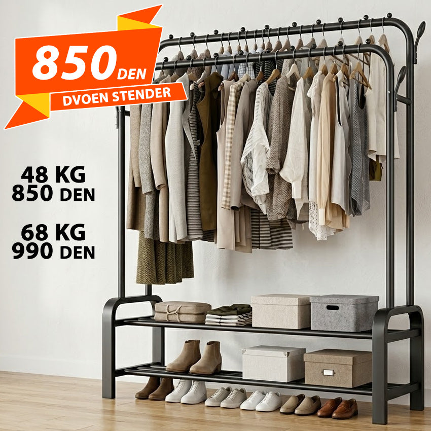 Dvoen Stender za Obleka