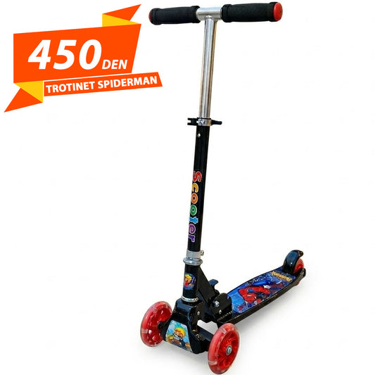 Trotinet Spiderman