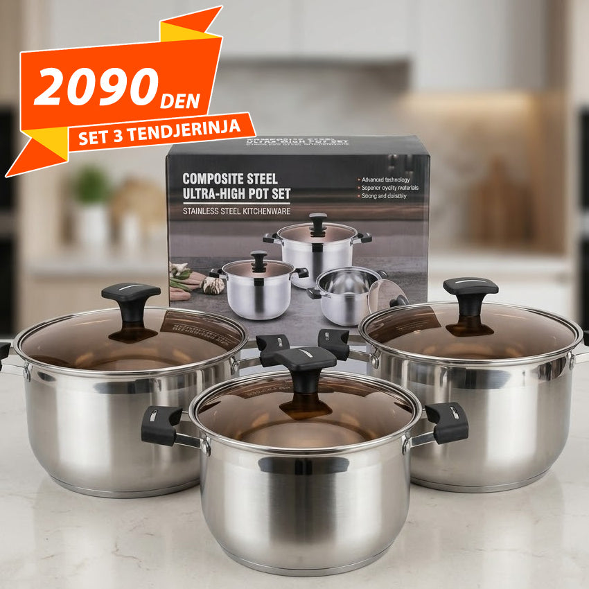 Set 3 Visokokvalitetni Tendjerinja