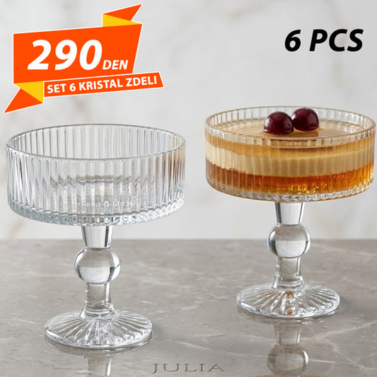 Set 6 Kristal Zdeli
