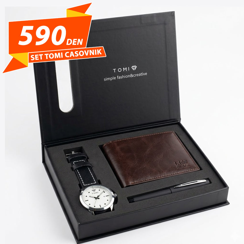Set Tomi Casnovik, Novcanik & Penkalo 3in1