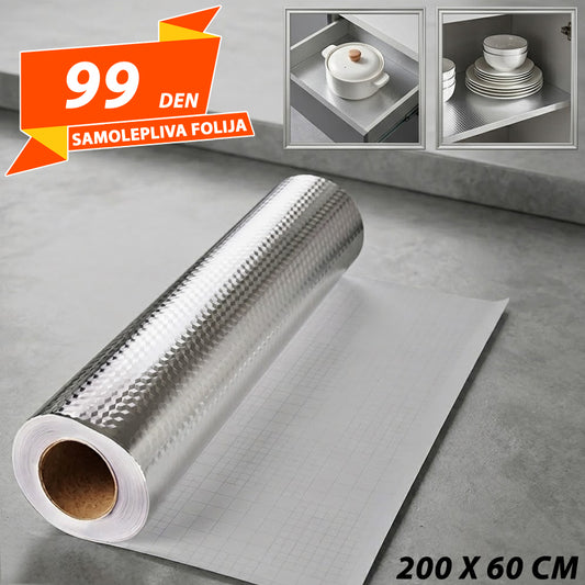 Samolepliva Aluminiumska Folija