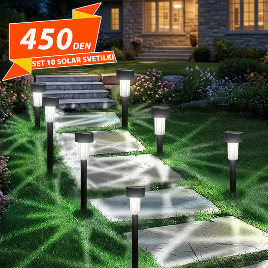 Set 10 Solar Svetilki