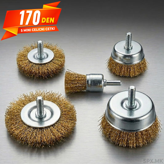 Set 5 Mini Celicni Cetki