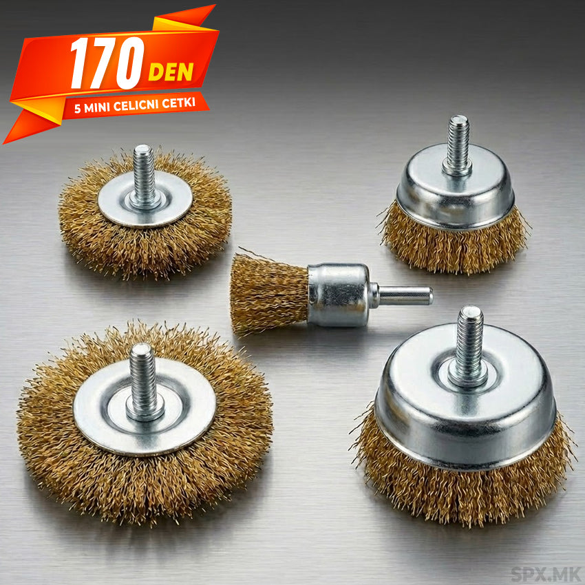 Set 5 Mini Celicni Cetki