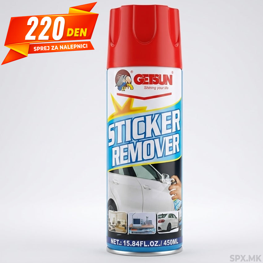 Sprej za Otstranuvanje Nalepnici