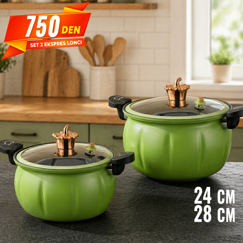 Set 2 Ekspres Lonci 5 L + 8 L