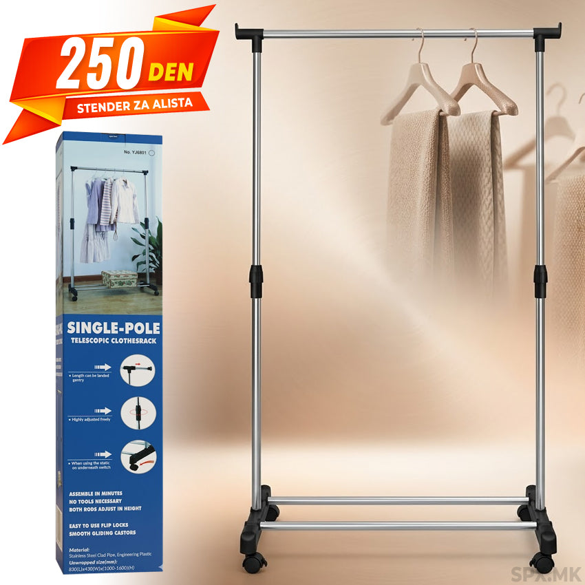 Podvizen Stalak za Obleka