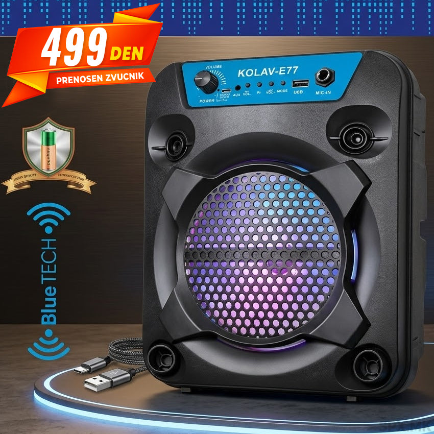 Prenosen Bluetooth Zvucnik