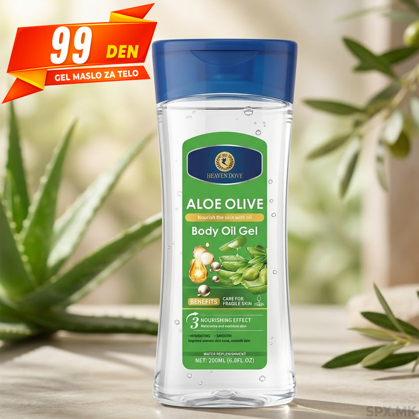 Gel za Telo od Maslinovo Maslo & Aloe Vera