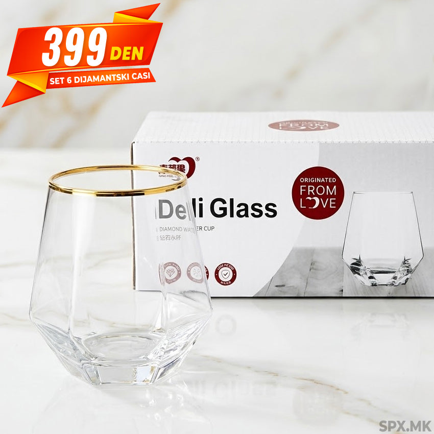 Set 6 Dijamantski Casi