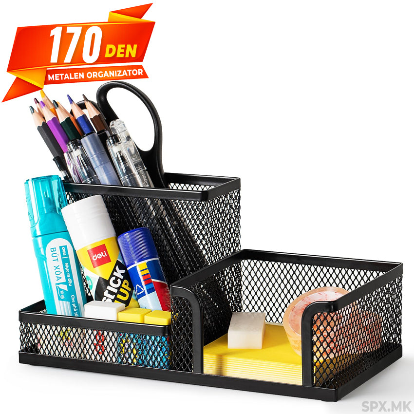 Metalen Organizator za Biro so Pregradi
