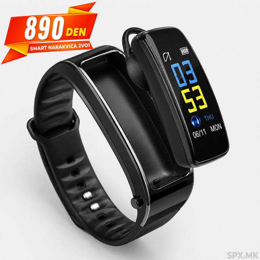 Smart Narakvica & Bluetooth Slusalka 2vo1