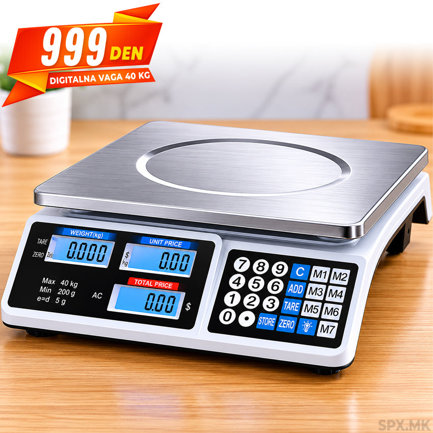 Digitalna Elektronska Vaga 40 kg